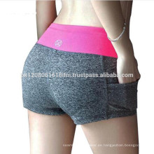 Pantalones cortos de crossfit de mujer hechos a medida para hacer ejercicio